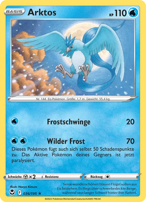 Arktos SIT-036 Holo Rare Deutsch