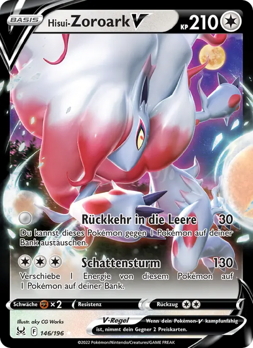 Hisui-Zoroark V LOR-146 Ultra Rare Deutsch