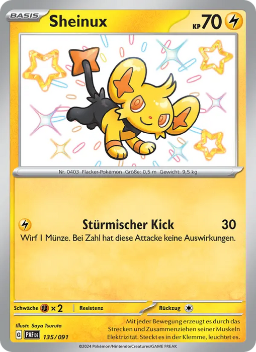 Sheinux PAF-135 Shiny Rare Deutsch