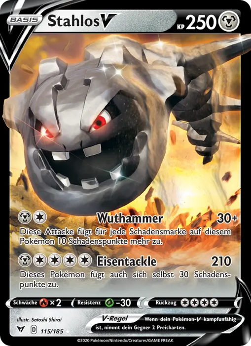 Stahlos V VIV-115 Ultra Rare Deutsch