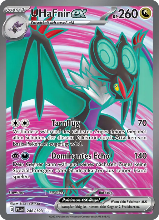 UHaFnir ex PAL-246 Ultra Rare Deutsch