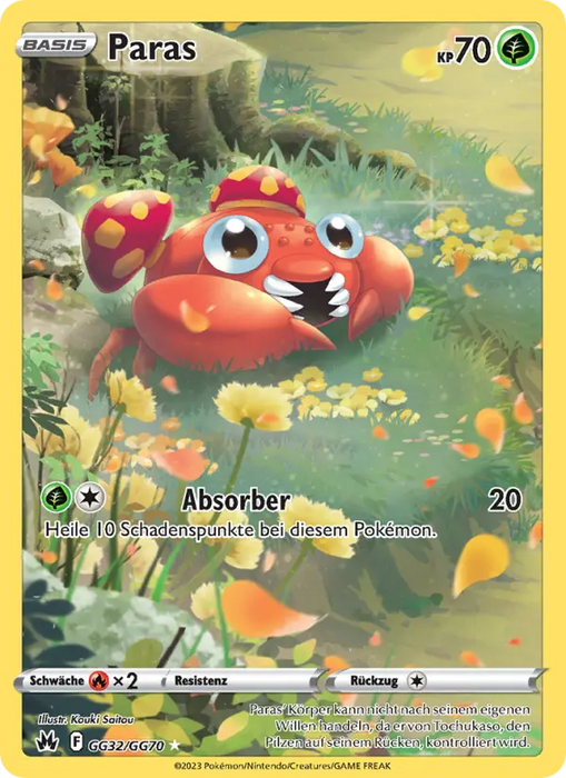 Paras CRZ-GG32 Holo Rare Deutsch