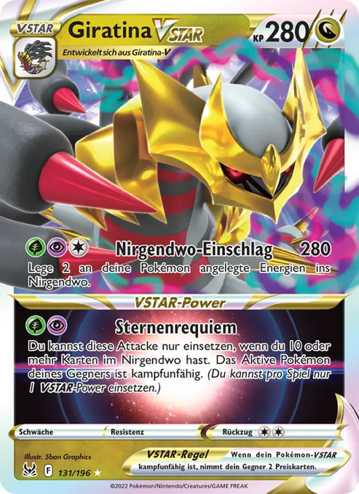 Giratina VSTAR LOR-131 Ultra Rare Deutsch