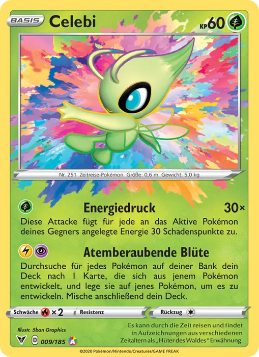 Celebi VIV-9 Amazing Rare Deutsch