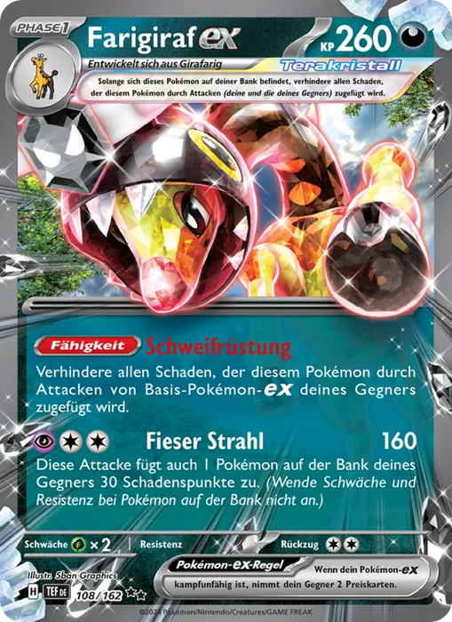 Farigiraf ex TEF-108 Double Rare Deutsch