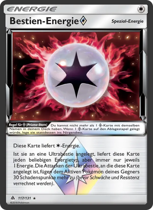 Bestien-Energie ◇ FLI-117 Holo Rare Deutsch