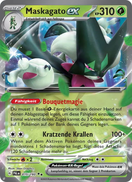 Maskagato ex PAL-015 Double Rare Deutsch