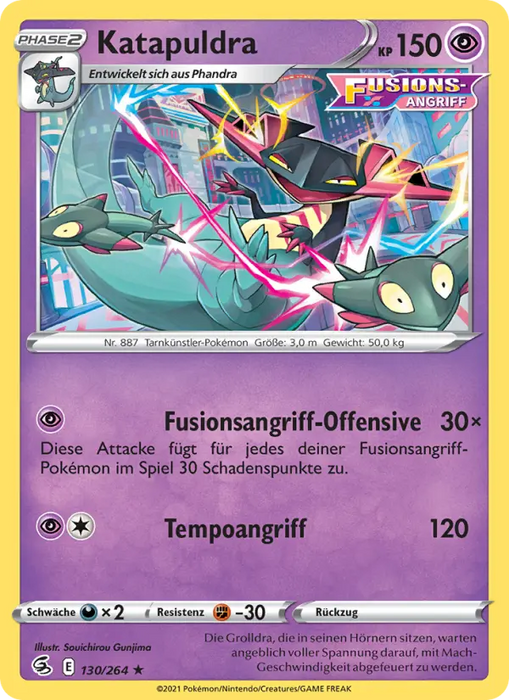 Katapuldra FST-130 Holo Rare Deutsch
