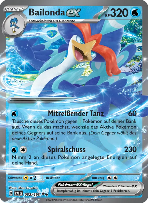 Bailonda ex PAL-052 Double Rare Deutsch