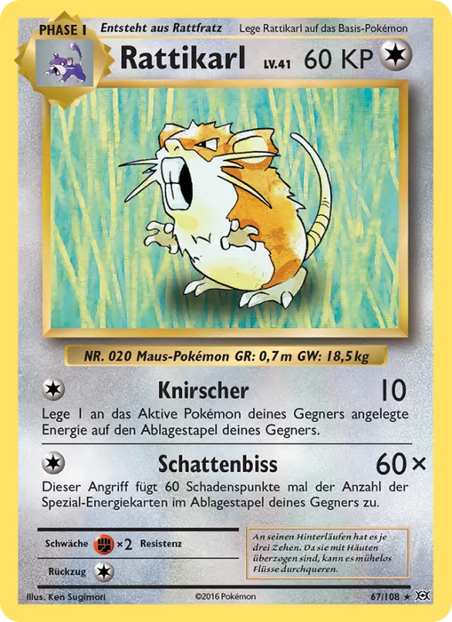 Rattikarl EVO-67 Rare Deutsch