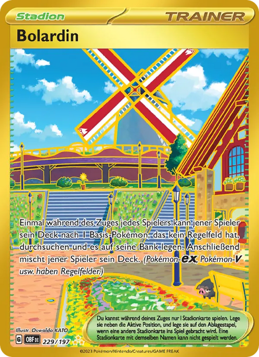 Bolardin OBF-229 Secret Rare Deutsch