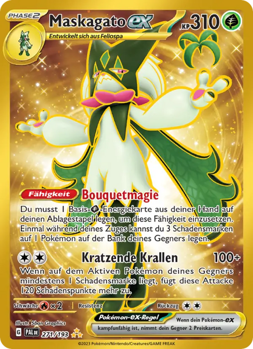 Maskagato ex PAL-271 Secret Rare Deutsch