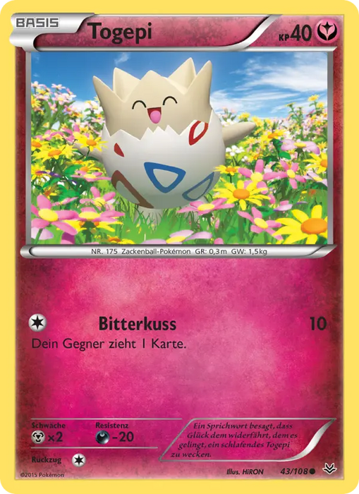 Togepi ROS-43 Common Deutsch