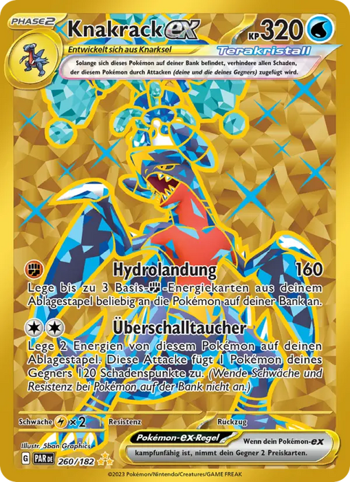 Knakrack ex PAR-260 Secret Rare Deutsch