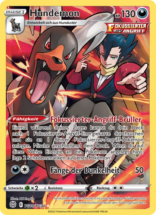 Hundemon BRS-TG10 Holo Rare Deutsch