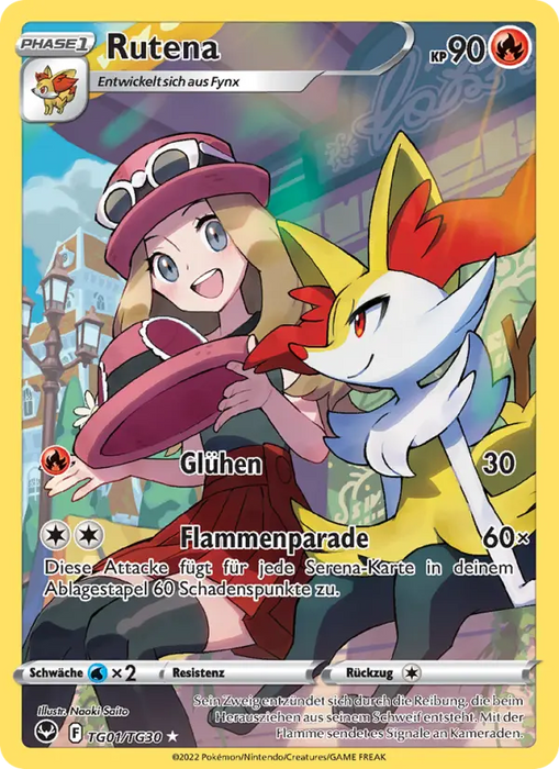 Rutena SIT-TG01 Holo Rare Deutsch