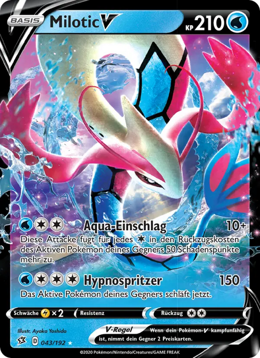 Milotic V RCL-43 Ultra Rare Deutsch