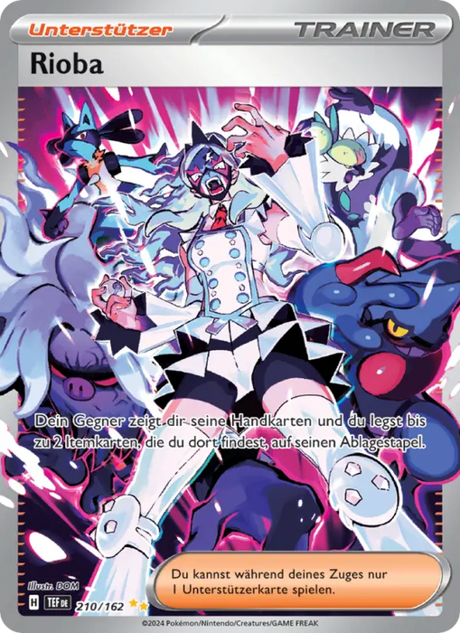 Rioba TEF-210 Special Illustration Rare Deutsch