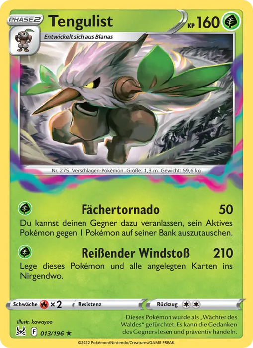 Tengulist LOR-013 Holo Rare Deutsch