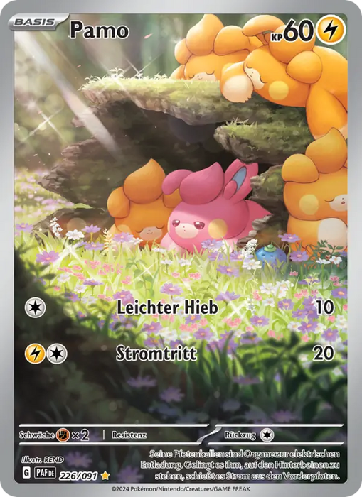 Pamo PAF-226 Illustration Rare Deutsch