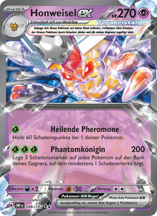 Honweisel ex OBF-096 Double Rare Deutsch
