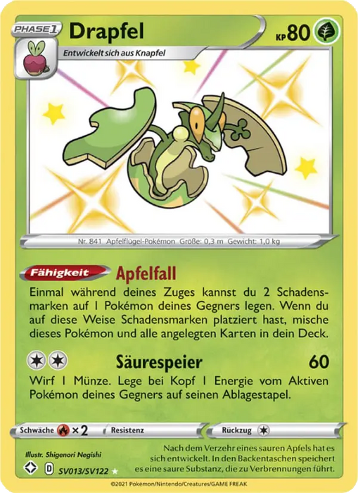 Drapfel SHF-SV13 Secret Rare Deutsch