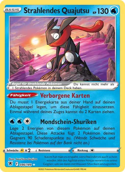 Strahlendes Quajutsu ASR-046 Ultra Rare Deutsch