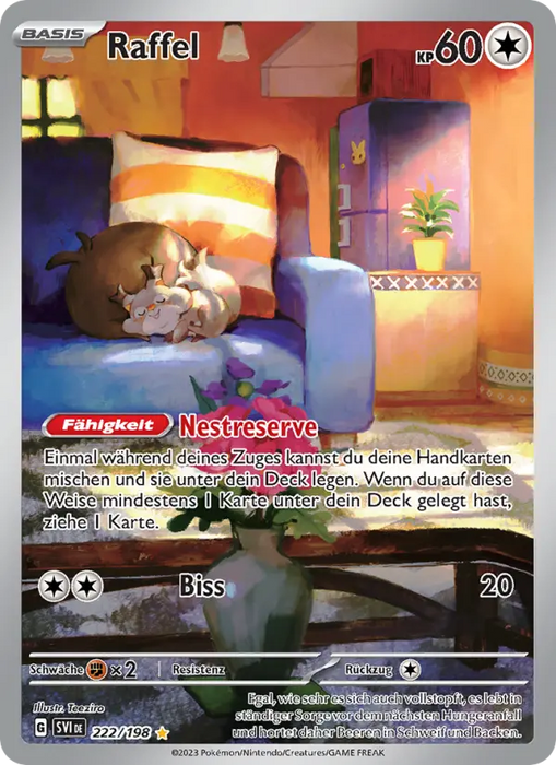 Raffel SVI-222 Illustration Rare Deutsch