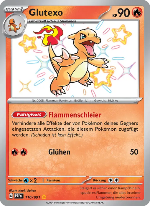 Glutexo PAF-110 Shiny Rare Deutsch