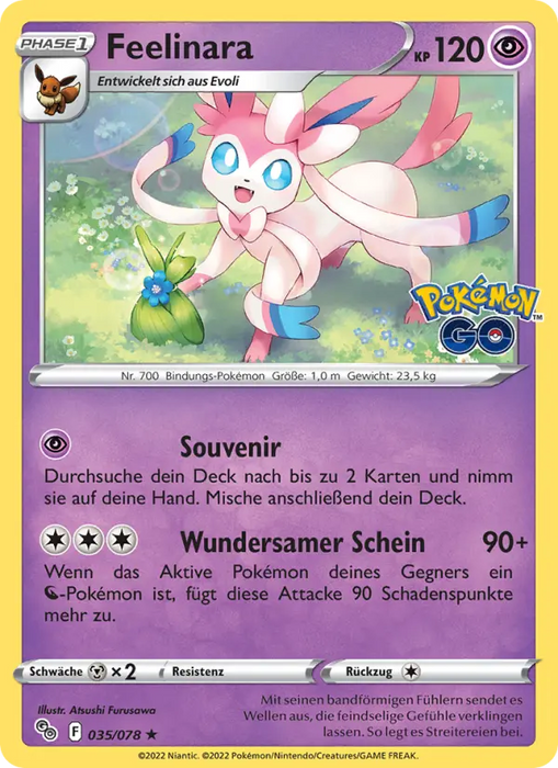 Feelinara PGO-035 Holo Rare Deutsch