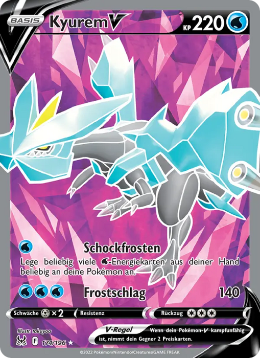 Kyurem V LOR-174 Ultra Rare Deutsch