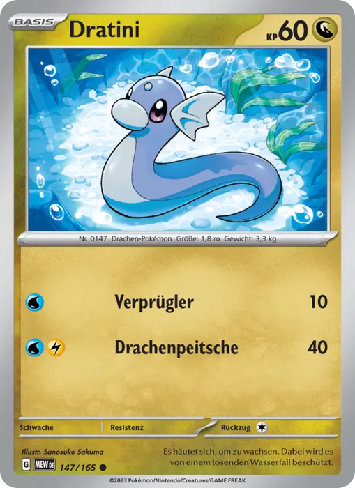 Dratini MEW-147 Common Deutsch