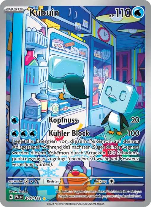 Kubuin PAL-205 Illustration Rare Deutsch