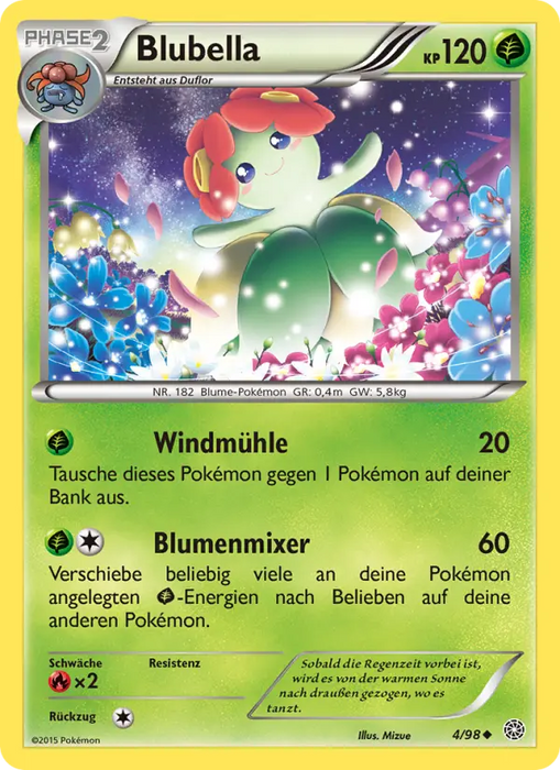 Blubella AOR-4 Uncommon Deutsch