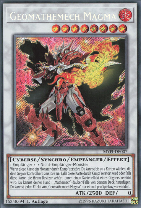Geomathemech Magma MYFI-DE007 Secret Rare