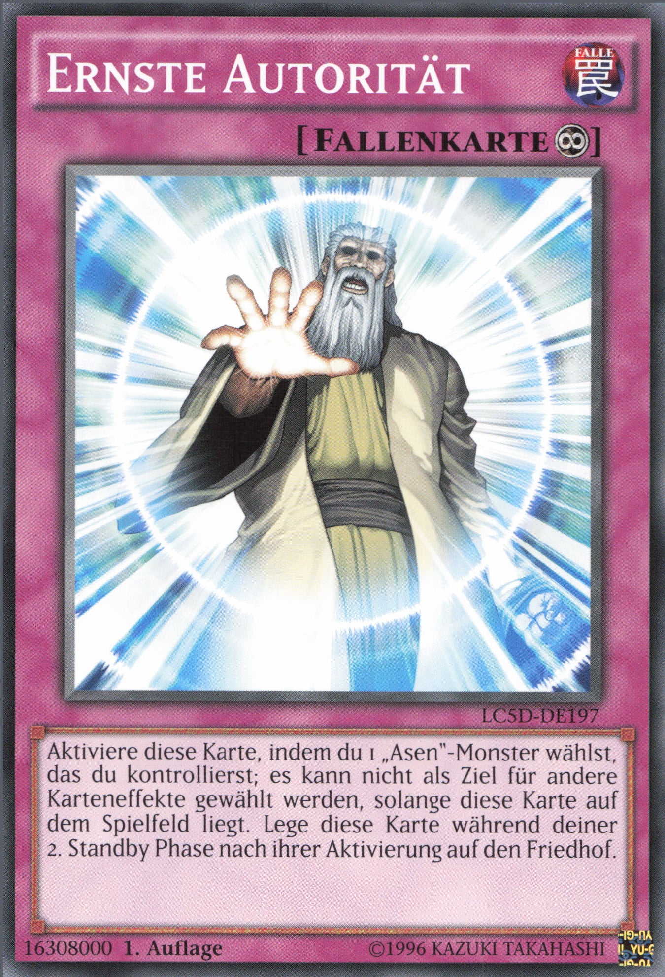 Yu-Gi-Oh! Ernste Autorität