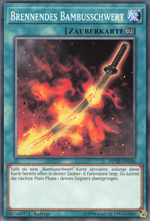 Yugioh Burning Bamboo Sword MP18-EN146 Common Englisch kaufen — ReCollectibles