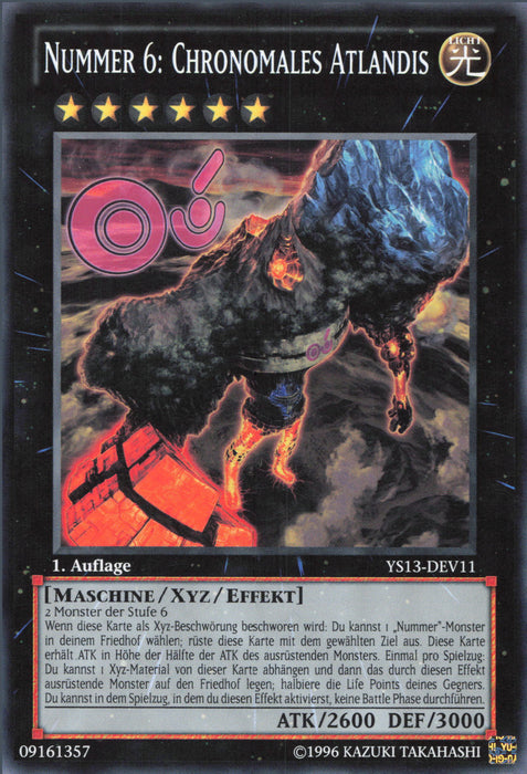 Nummer 6: Chronomales Atlandis YS13-DEV11 Common