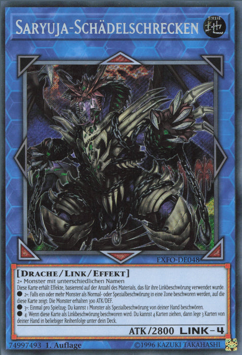 Saryuja-Schädelschrecken EXFO-DE048 Secret Rare