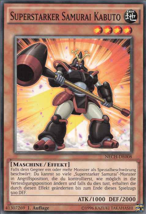 Superstarker Samurai Kabuto NECH-DE008 Common