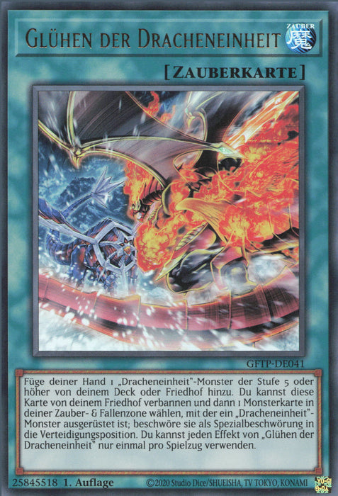 Glühen der Dracheneinheit GFTP-DE041 Ultra Rare