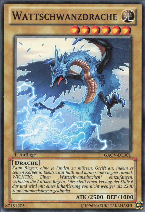 Wattschwanzdrache GAOV-DE001 Common