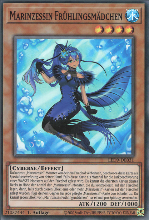 Marinzessin Frühlingsmädchen LED9-DE031 Super Rare