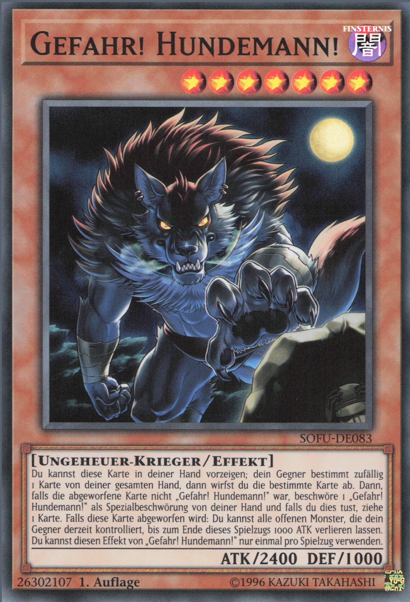 Yu-Gi-Oh! Gefahr! Hundemann!