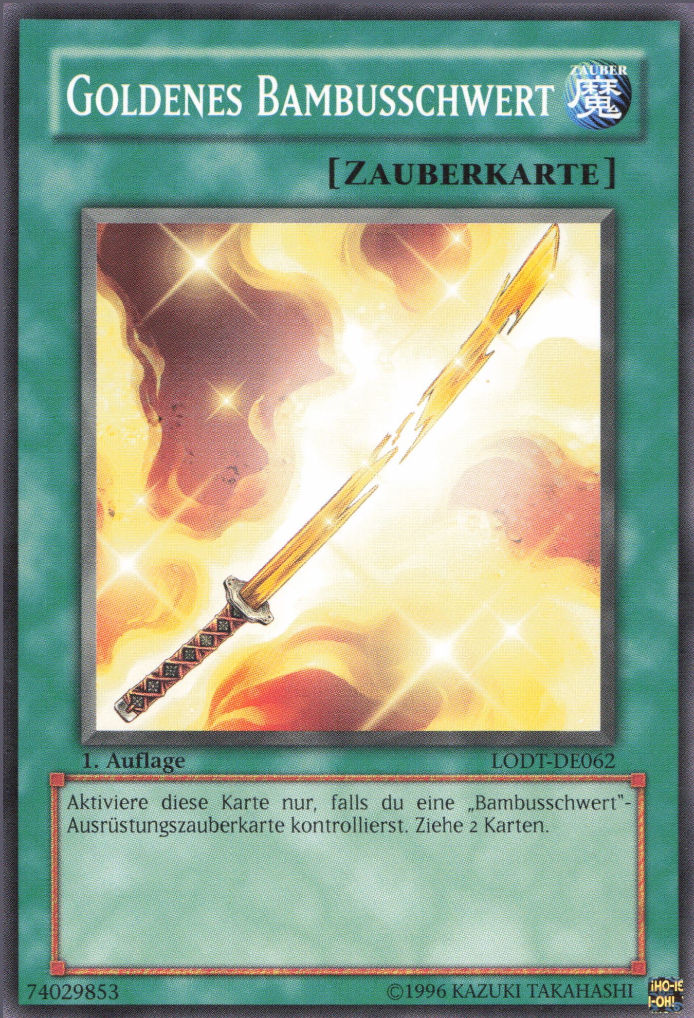 Yu-Gi-Oh! Goldenes Bambusschwert