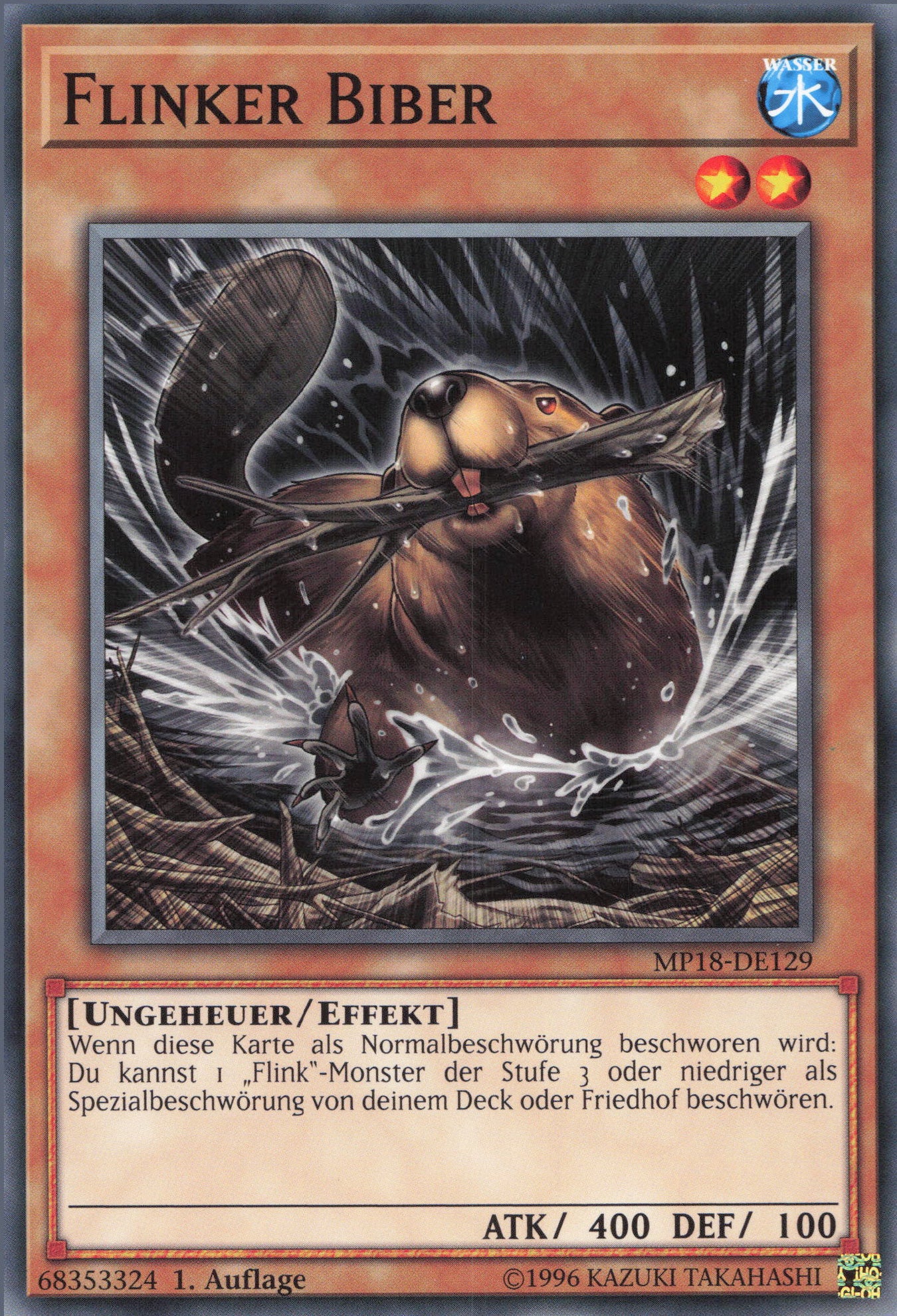 Yu-Gi-Oh! Flinker Biber