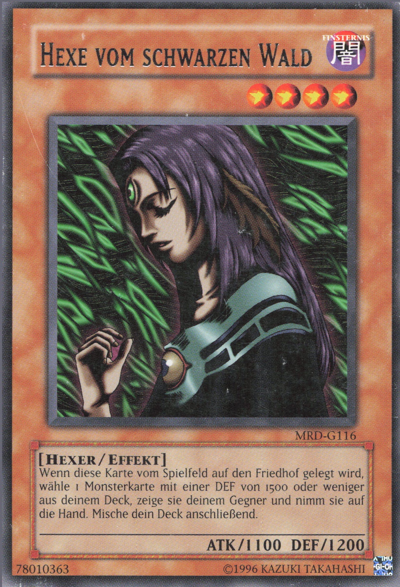 Yu-Gi-Oh! Hexe vom schwarzen Wald (V.1)