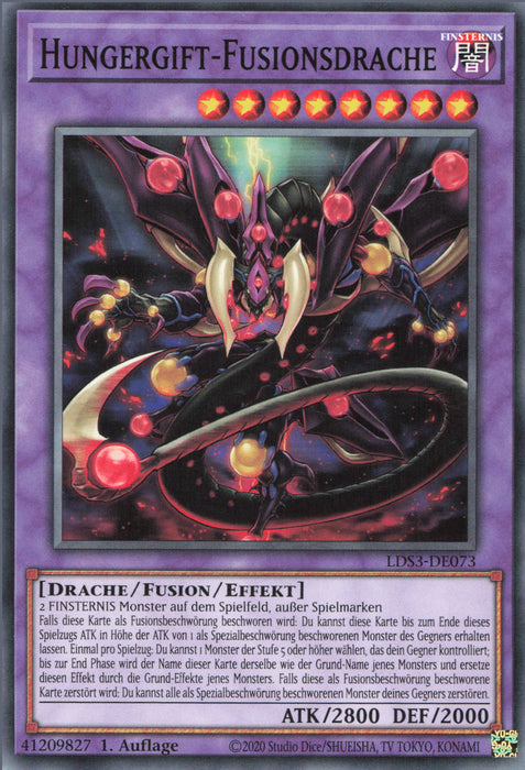 Hungergift-Fusionsdrache LDS3-DE073 Common