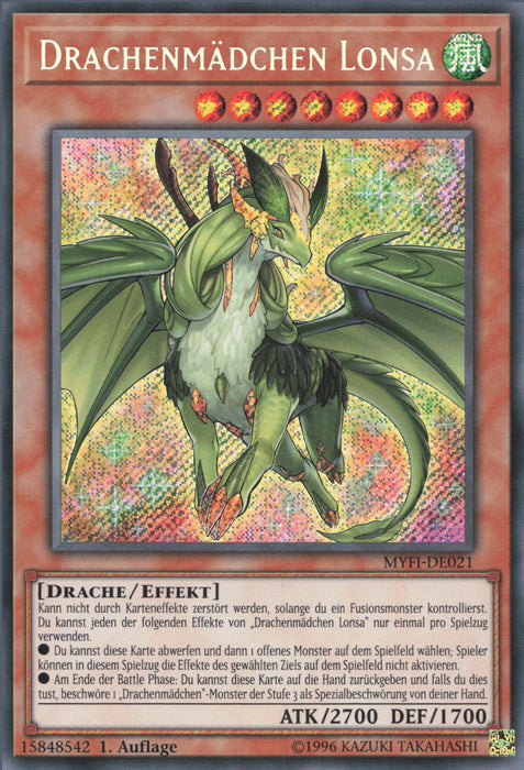 Drachenmädchen Lonsa MYFI-DE021 Secret Rare