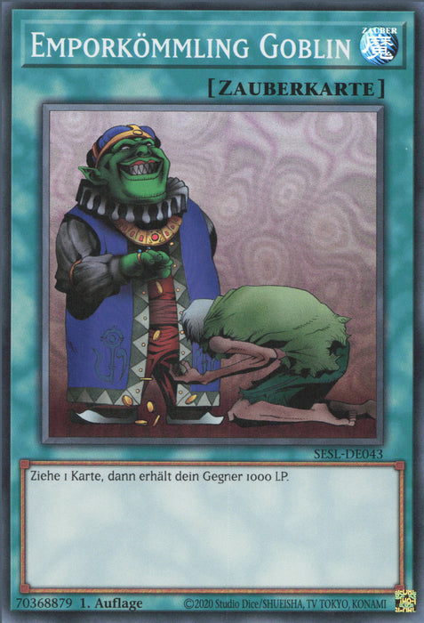 Emporkömmling Goblin SESL-DE043 Super Rare